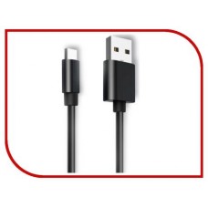 Аксессуар Ginzzu USB - USB Type-C 1m Black GC-801B
