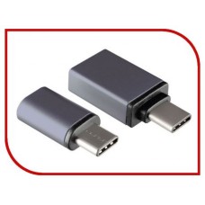 Аксессуар Ginzzu USB - USB Type-C 3.1 / MicroUSB Adapter Black GC-885B
