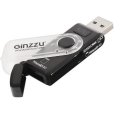 Card Reader внешний GiNZZU, (GR-322B) USB3.0 Черный