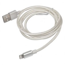 Кабель GINZZU Lightning (m), USB A(m), 1.2м, серебристый [gc-550s]