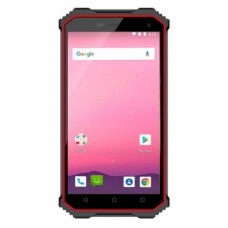 Смартфон GINZZU 32Gb, RS8502, черный/красный