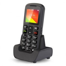Телефон для пожилых Ginzzu MB601 (черный)