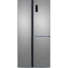 Холодильник Side by Side Ginzzu NFK-445 стальной
