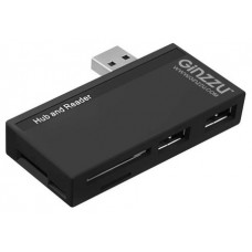 Картридер универсальный Ginzzu GR-561UB USB 2.0 Черный