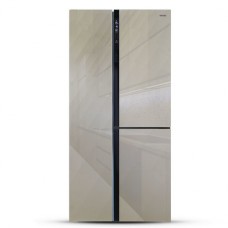 Холодильник Side-by-Side Ginzzu NFK-475 Gold glass