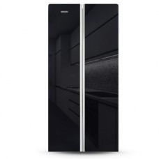 Холодильник Side-by-Side Ginzzu NFK-452 WiFi Black Glass
