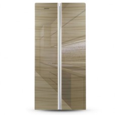 Холодильник Side-by-Side Ginzzu NFK-452 WiFi Gold Glass