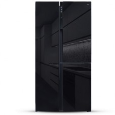 Холодильник Side-by-Side Ginzzu NFK-475 Black glass