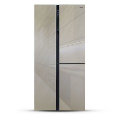 Холодильник Side-by-Side Ginzzu NFK-610 Gold Glass