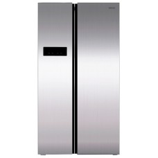 Холодильник Ginzzu NFK-605 Silver/Grey