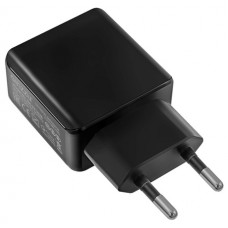 Сетевое зарядное устройство Ginzzu GA-3314UB 2 USB 3A Black