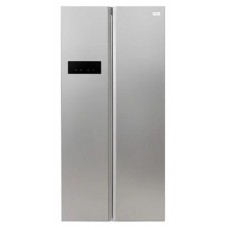 Холодильник Ginzzu NFK-465 СТАЛЬНОЙ Silver