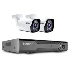 Комплект видеонаблюдения Ginzzu HK-421N