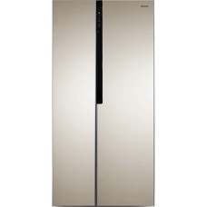 Холодильник Side by Side Ginzzu NFK-440 золотистый