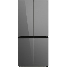 Многокамерный холодильник Ginzzu NFK-525 серое стекло