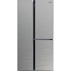 Холодильник Side by Side Ginzzu NFK-475 стальной