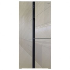Холодильник Ginzzu NFK-610 Gold glass
