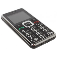 Телефон GINZZU MB505 UpTp16Gb Cradle 800 мАч Черный