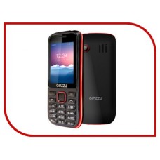 Сотовый телефон Ginzzu M201 Black-Red