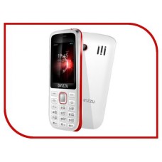 Сотовый телефон Ginzzu M201 White-Red