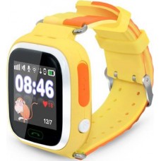 Детские часы-телефон Ginzzu 505 yellow  1.22'' Touch  micro-SIM 14620