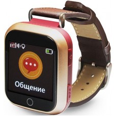 Детские часы с GPS поиском Ginzzu GZ-521 brown  1.44'' Touch  nano-SIM 16834