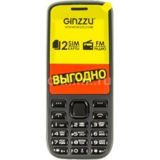 Мобильный телефон GINZZU M201, черный