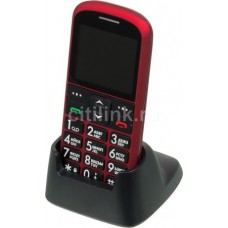 Мобильный телефон GINZZU R12D, красный