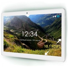 Планшет GINZZU GT-1045, 1GB, 8GB, 3G, Android 6.0 белый [00-00001054]