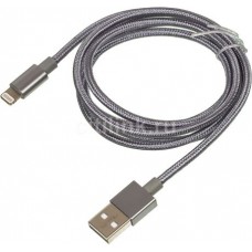 Кабель GINZZU Lightning MFi - USB 2.0, 1.2м, черный [gc-550b]