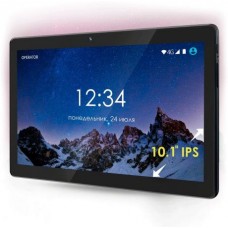 Планшет GINZZU GT-1050, 1GB, 16GB, 3G, 4G, Android 7.0 черный металлик [00-00001104]