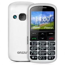 Мобильный телефон GINZZU R12D White, белый