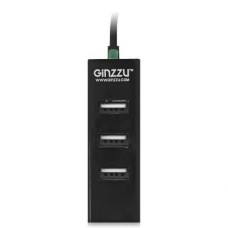 концентратор USB 2.0 Ginzzu GR-464UB
