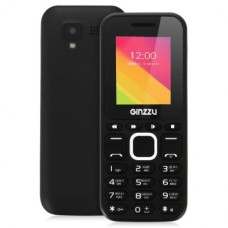 Мобильный телефон GINZZU M102 mini Dual Black, черный