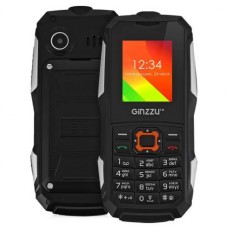 Защищенный мобильный телефон GINZZU R50 Dual, черный IP-68