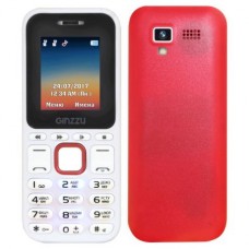 Мобильный телефон GINZZU M102 mini Dual black-red, черно-красный