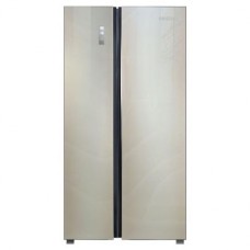 холодильник Ginzzu NFK-530 Gold glass