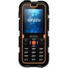 Мобильный телефон Ginzzu R2 DUAL (черно-оранжевый)