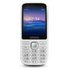 Мобильный телефон GINZZU M201 белый серый