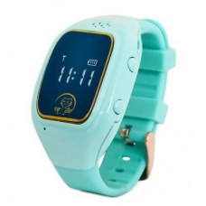 Умные часы детские GiNZZU GZ-511 blue, 0.66&quot;, micro-SIM, GPS/LBS/WiFi-геолокация, датчик снятия с руки