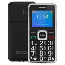 Мобильный телефон GINZZU MB505 Black, черный